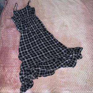 hot topic plaid maxi dress